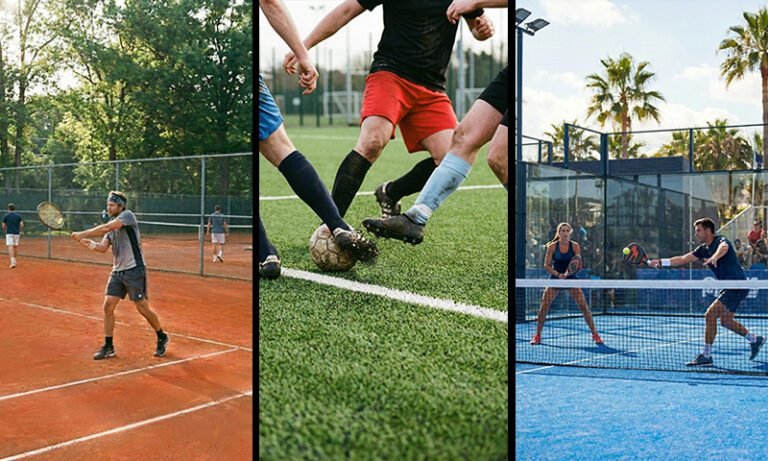 tenis padel futbol